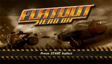 FlatOut - Head On (GE) screen shot title